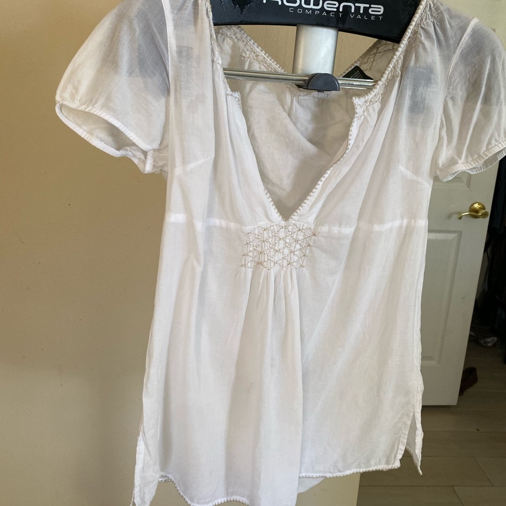 Eddie Bauer embroidered shirt